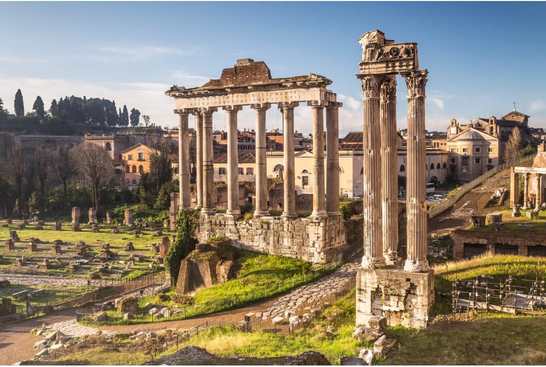 The Temple of Saturn